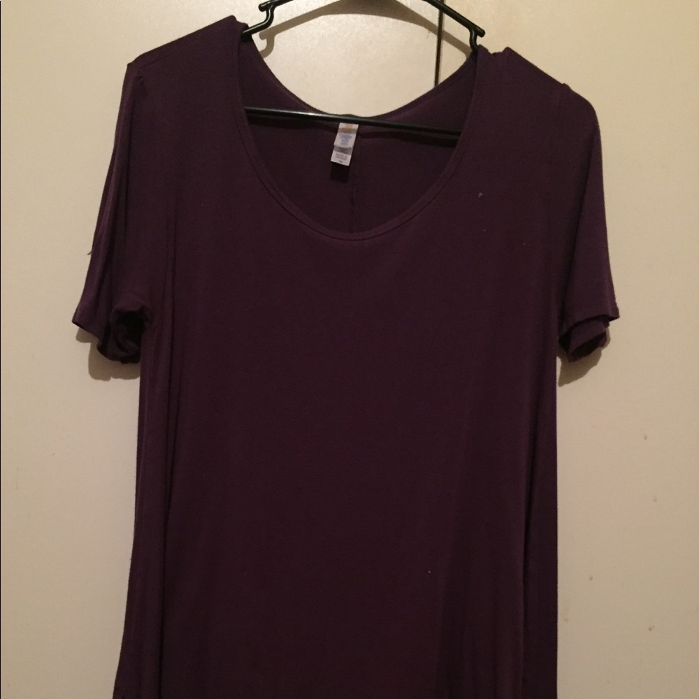 Purple shirt